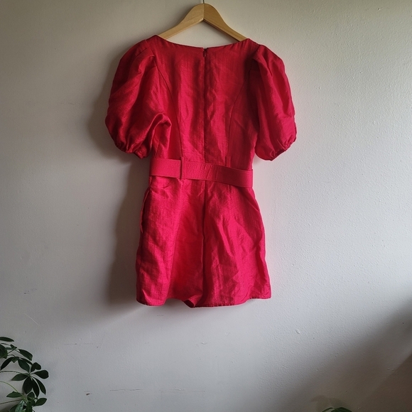 Lavender Brown, Short Romper, Raspberry, Size XS - NWT - Picture 9 of 11